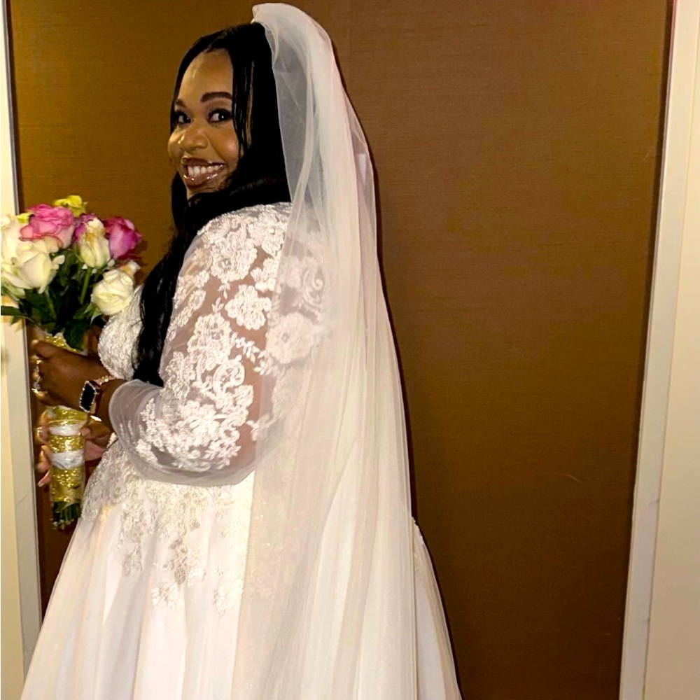 Wedding dress for sale.